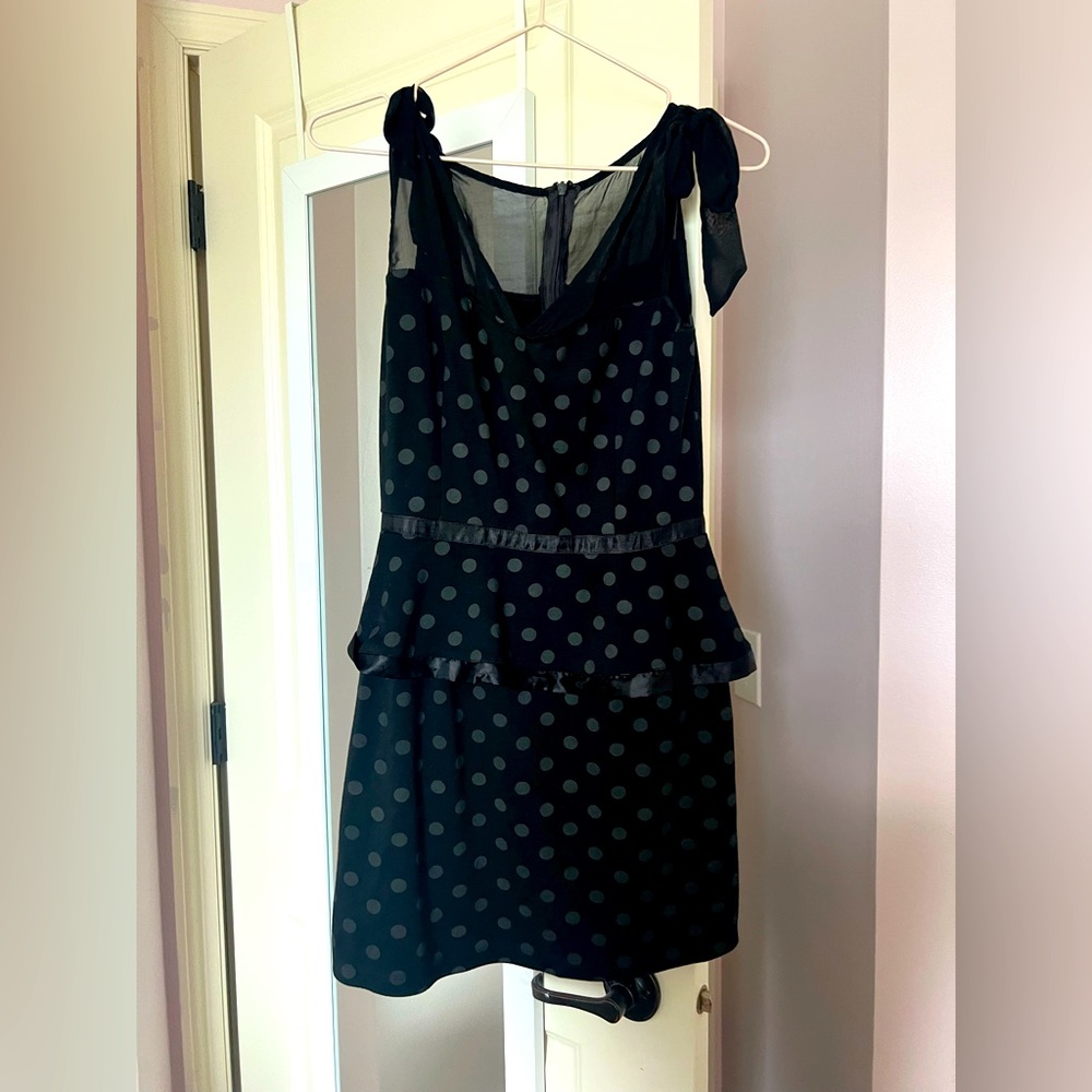 Black Polka Dot Dress